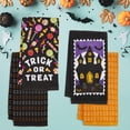 thumbnail image 3 of RITZ 100% Cotton Halloween Kitchen Towels, Set of 4, Haunted House Dish Towels Set, 3 of 6
