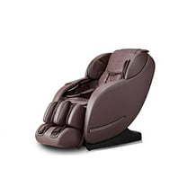 BestMassage Electric Full Body Shiatsu Massage Chair Foot Roller Zero Gravity with Heat 190,Brown