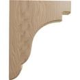 thumbnail image 3 of Ekena Millwork 1 3/4"W x 8 1/2"D x 11"H Bedford Wood Bracket, Mahogany, 3 of 4