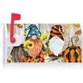 thumbnail image 2 of Fall Pumpkin Gnome Wood Board Decoration Mailbox Cover with Magnetic Strip Autumn Harvest Mailbox Wraps Post Letter Box Cover Standard Size 21" X 18" Garden Farm Outdoor Yard Decor, 2 of 6