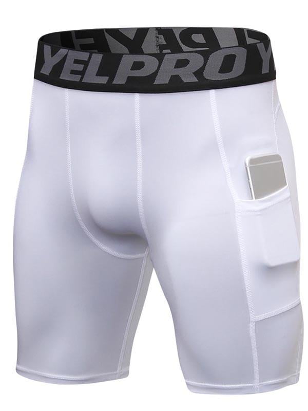 Kozart Men's Compression Workout Perspiration Stretch Legging Tights