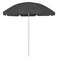 thumbnail image 1 of vidaXL Beach Umbrella Anthracite 240 cm, 1 of 5