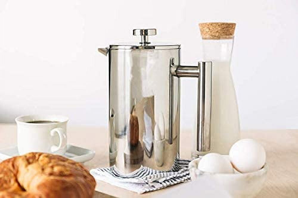 Mixpresso Stainless Steel French Press Coffee Maker 27 Oz 800 ml, Double Wall