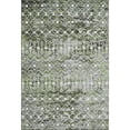 thumbnail image 2 of Addison Rugs Mayfield Premium Machine Washable Transitional Geometric Olive Rectangle Rug, 8' X 10' Machine Washable Transitional Geometric Olive Oversized Sherpa Throw Blanket, 2 of 7