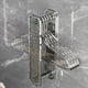 thumbnail image 5 of Organizador de almacenamiento retráctil para perchas de ropa que ahorra espacio, colector de perchas multifuncional para vehículos recreativos, caravanas, remolques, viajes, hoteles, baños (negro), 5 of 5