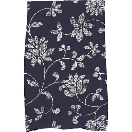 Simply Daisy 18 x 30 Traditional Floral Floral Print Kitchen Towel