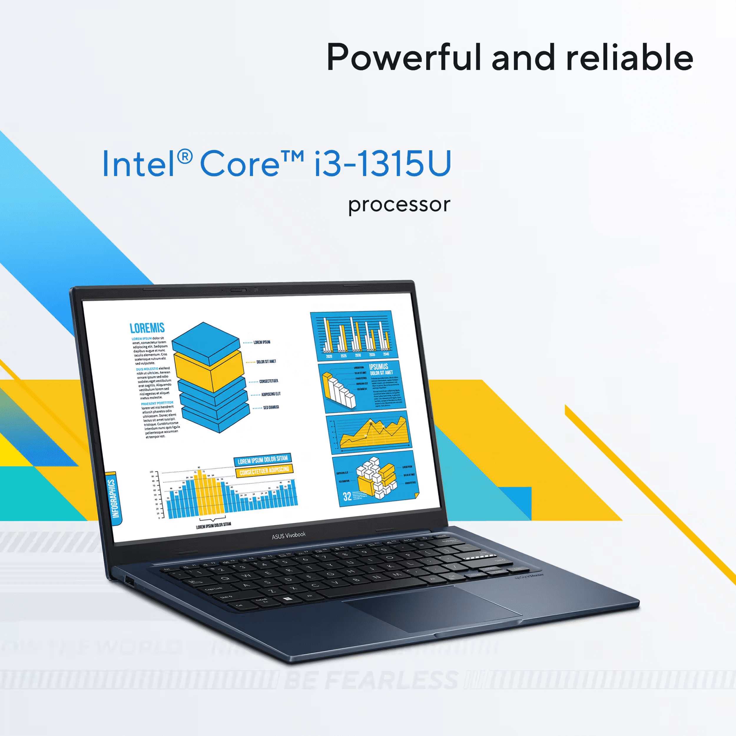 ASUS Vivobook Laptop, 14" FHD Display, Intel Core i3-1315U, 24GB Memory, 512GB PCIe SSD, Ultra Thin & Light, Quiet Blue