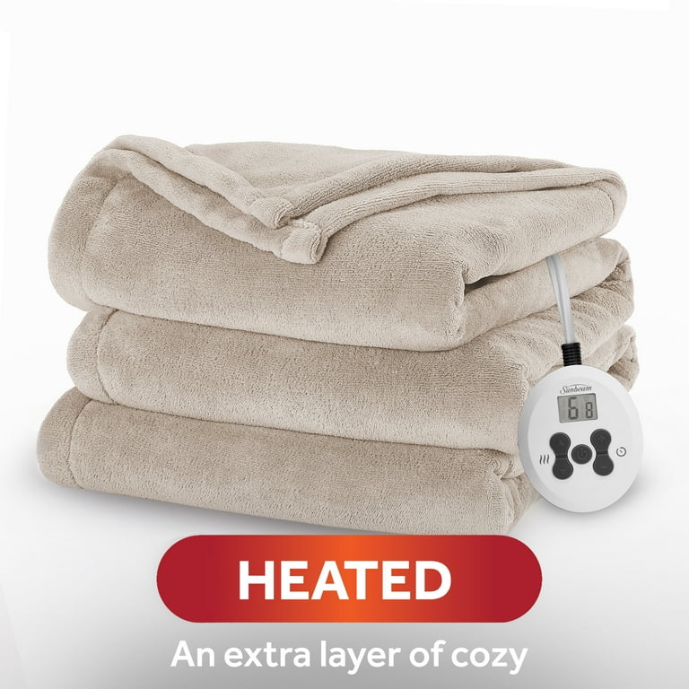 Sunbeam Nordic Premium Heated Blanket, Full Size, 72