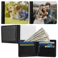 thumbnail image 1 of 4PCS Sublimation Wallet, Customized Sublimation Blank Men Wallet, Heat Transfer Printing Wallet, DIY Bifold Wallet, Male Leather Wallet with Card Slots, Gift Choice for Boyfriends, Husbands, 1 of 6