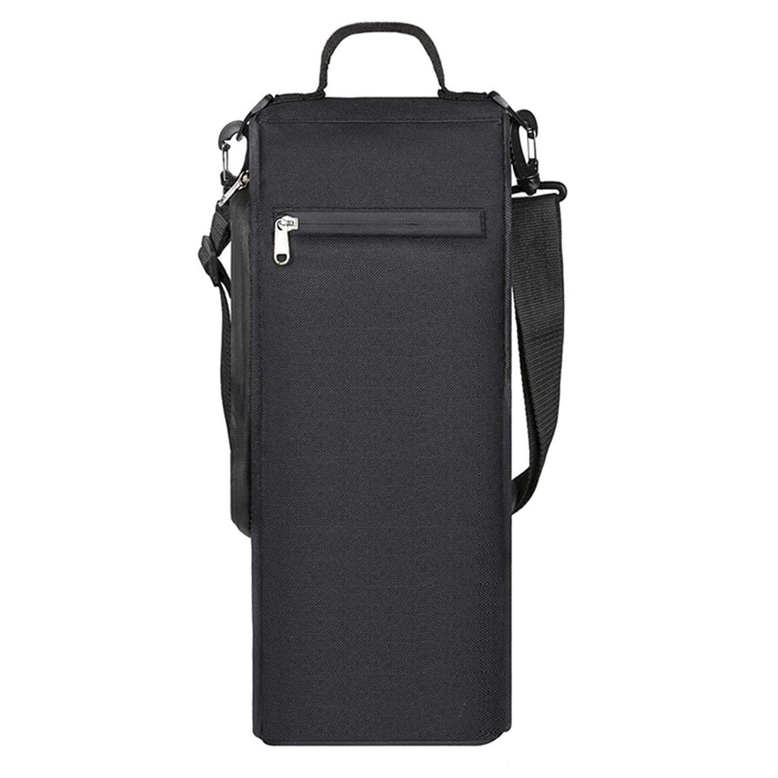 Baoblaze Golf Bag Portable with Adjustable Shoulder Strap 6 2 Bottles Bag for