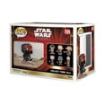 thumbnail image 3 of ¡Funko Pop! Rides Deluxe: Star Wars Episodio 1 - 25º aniversario de la amenaza fantasma, Darth Maul en Bloodfin Speeder, 3 of 5
