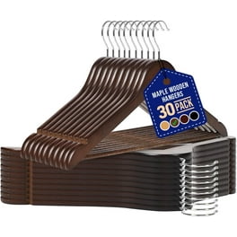Wooden hangers walmart sale