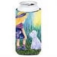thumbnail image 2 of Caroline's Treasures SS8351TBC Little Girl with Westie Tall Boy Hugger, Tall Boy, multicolor, 2 of 2