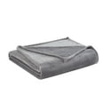 thumbnail image 3 of Truly Soft Velvet Plush Grey Polyester 1-Piece 50x60 Throw Blanket, solid themed, for Men and Women, OEKO-TEX Certified Confidence, 3 of 7