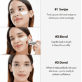 thumbnail image 4 of Zephoco Blanc Cover Cream Stick V Foundation - Korean Color Changing Makeup with Brush, Full to Medium Coverage, White Stick, S Makeup Organizers, 4 of 8