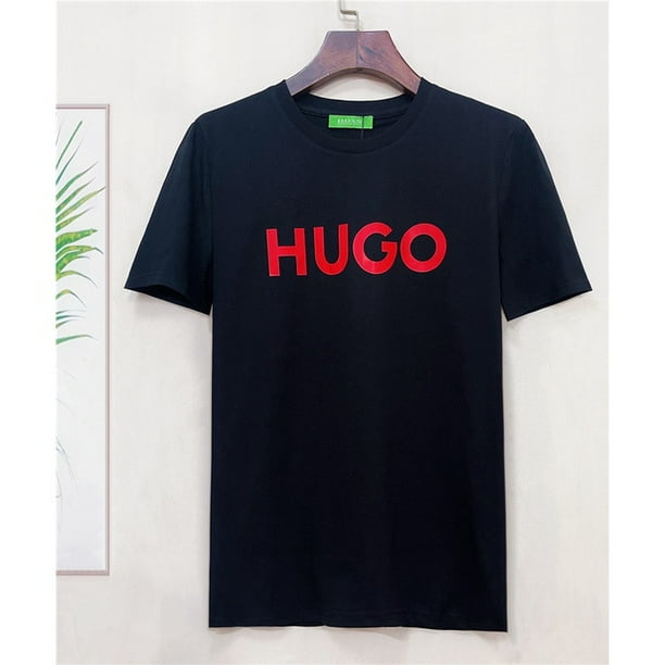 Camiseta De Manga Corta De Algodón Con Estampado De Letras Para Hombre S-4XL