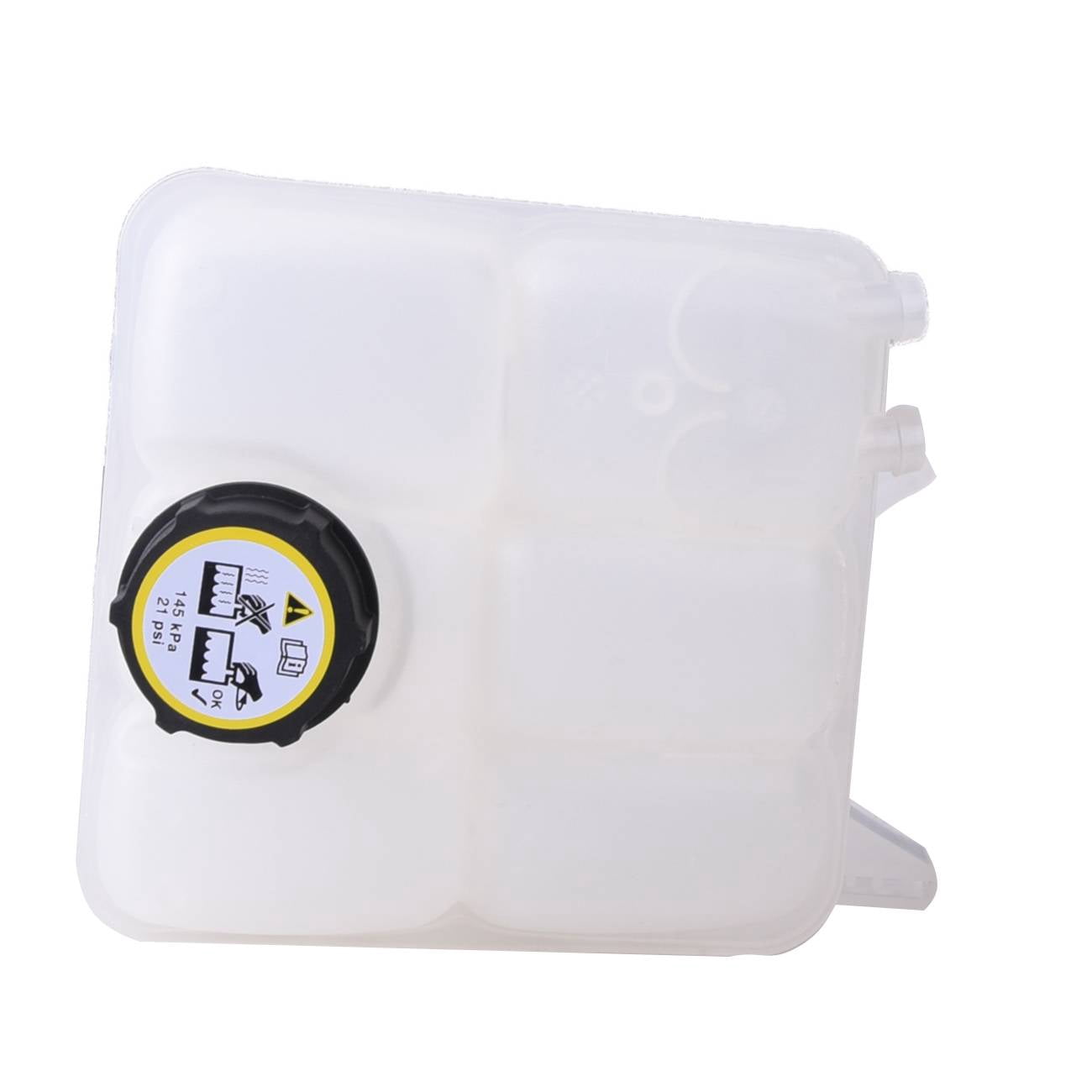 OE # CV6Z8A080A Coolant Reservoir Expansion Tank w/ Cap 1PC Fits select: 2012-2018 FORD FOCUS SE, 2015-2016 FORD TRANSIT CONNECT XL