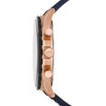 thumbnail image 2 of Fossil FS5814 Forrester Chronograph Leather Quartz Mens Watch, Blue, 2 of 5