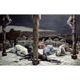 thumbnail image 3 of Tissot, James 14x10 Black Modern Framed Museum Art Print Titled - Earthquake, 3 of 5