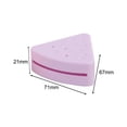 thumbnail image 6 of Triangle Makeup Sponge Holder/ Cosmetic Blender Sponge Case/ Portable Breathable Washable Compact Cute Soft Protective Container for Travel Light, 6 of 9