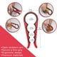 thumbnail image 2 of Abrebotellas para tarros, almohadilla antideslizante para tarros, abridor de tapas de tarros de goma para manos débiles, mayores, con artritis (rojo) Ormromra SNFLD689, 2 of 4