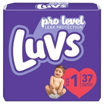 Luvs Pro Level Leak Protection Diapers Size 1 37 Count