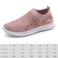 thumbnail image 2 of Zapatos para caminar con purpurina y diamantes de imitación, zapatos deportivos, zapatillas de moda para mujer, 2 of 9