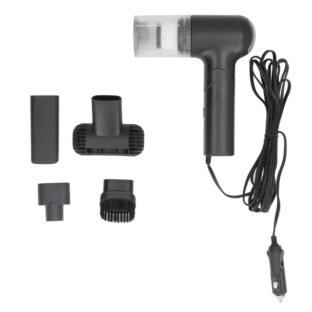 Aspiradora De Mano Con Cable, 120W 6.5A Aspiradora De Mano Para Automóvil Portátil Práctica Contenedor De Basura De 120 Ml Para Viajar ANGGREK Descripción de la referencia