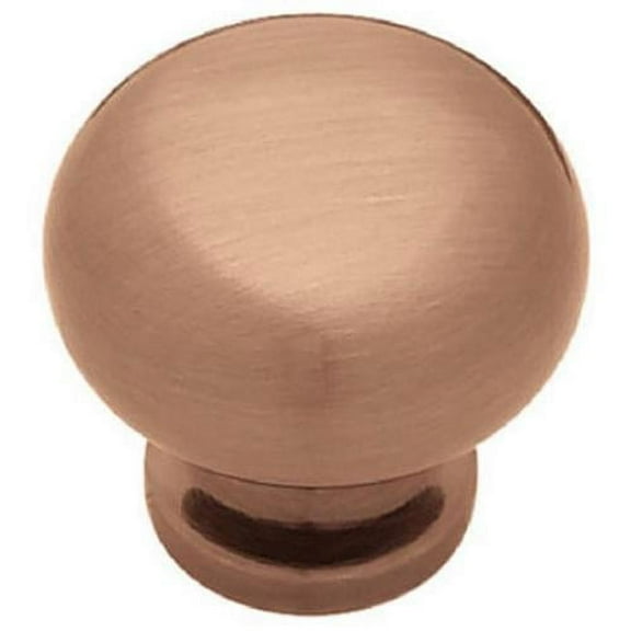 Liberty Hardware P50156V-SR-C5 1.12 in. Satin Red Round Knob