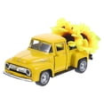 thumbnail image 5 of BESTYASH Vintage Yellow Truck Ornament with Flowers for Christmas and Farmhouse Decor, 5 of 8