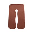 thumbnail image 1 of Almohada de embarazo, almohada de maternidad de cuerpo completo en forma de U para dormir con funda extraíble, 55 pulgadas, 1 of 5