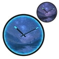 thumbnail image 2 of Indoor 12' Voice-Activated Luminous Decoration Wall Clock With LED Night Light Starlight, 2 of 8