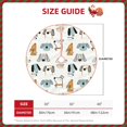 thumbnail image 2 of Sikiie Puppy Nativity Christmas Tree Skirt, Jesus Christian Winter Holiday Tree Mat Decoration(30-48IN)48", 2 of 6