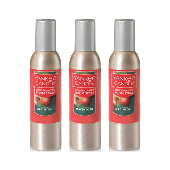 Spray de habitación Yankee Candle para Macintosh, 45 ml, paquete de 3