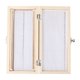 thumbnail image 1 of Pure Solid Wooden Microscope Slide Box, Metal Buckle Prepared Slide Box, For Student Laboratory Teacher School ANGGREK Biological Prepared Slide Case, 1 of 8