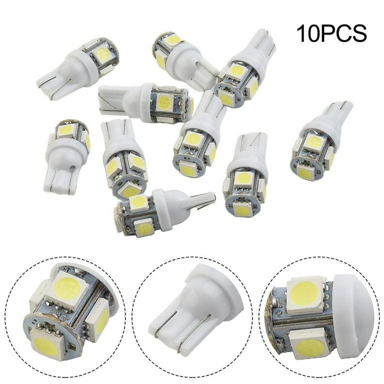 12 Volt LED Bulb (10-30vdc), T10 Wedge Tower 921 12 Volt LED Bulb, COOL  white, 107 lumens by Bee Green LED