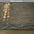 thumbnail image 6 of Ambesonne Bird Place Mats Set of 4, Geese Flying over Lake, Standard Size, Orange and Grey, 6 of 6