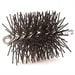 thumbnail image 3 of 6” Round Medium-Duty Poly Chimney Brush - 22, Gauge Steel Bristles, Double-Spiral Design, Enhanced Cleaning Efficiency - 3/8" NPT Thread, Gentle on Metal Stack Pipes, 3 of 3
