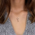 thumbnail image 4 of TINGN Initial Necklace&nbsp;for Women Key Charm Cubic Zirconia Pendant Necklace, 4 of 5