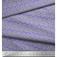 thumbnail image 2 of Soimoi Rayon Fabric Wreath Leaves Print Fabric by The Yard 42 Inch Wide, 2 of 3