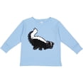 thumbnail image 3 of Inktastic Animals Cute Skunk Boys or Girls Long Sleeve Toddler T-Shirt, 3 of 5