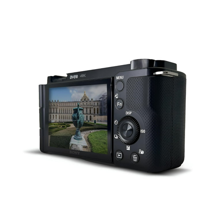 Sony ZV-E10 Mirrorless Camera with 16-50mm Lens, 64GB SD Card, Built-in Wi-Fi - Black Sony ZV-E10 Mirrorless Camera with 16-50mm Lens, 64GB SD Card, Built-in Wi-Fi - Black