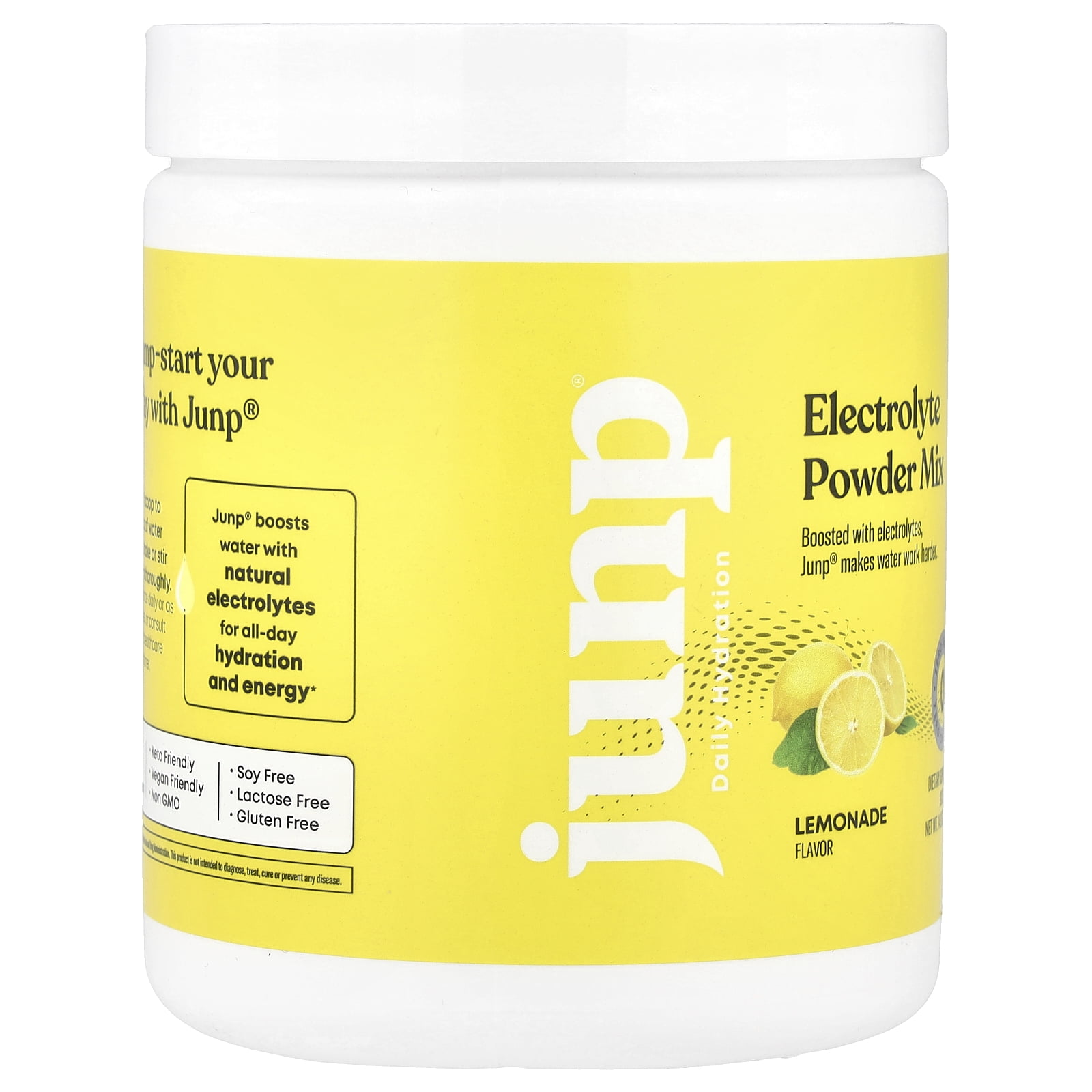 JUNP Hydration Electrolyte Powder Mix, Lemonade, 14.9 oz (423 g)