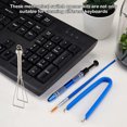thumbnail image 3 of keepw 12 Pieces/Set Keyboard Puller Cleaning Brush Keypad Key Cap Remover Removal Tool Desktop PC Maintenance Accessories, 3 of 6