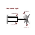 thumbnail image 3 of Soporte de pared para TV de 14 a 42 pulgadas y 35 kg con brazo de acero de 180°, 3 of 5