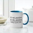 thumbnail image 4 of CafePress - Lets Eat Grandma. Commas Save Lives Mugs - 11 oz Ceramic Mug - Novelty Coffee Tea Cup, 4 of 4