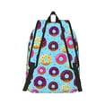thumbnail image 2 of Yiaed Donuts Print Backpack, Premium Laptop Backpack, Travel Backpack for Women, Lightweight Backpacks, Comfortable Back Pack-Small, 2 of 7