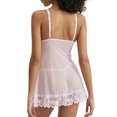 thumbnail image 2 of Oh La La Cheri Womens Valentine Lace Babydoll Set Style-2139, 2 of 2