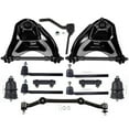 thumbnail image 2 of ECCPP - 12PC Center Link Idler Arm Tie Rod End Lower Ball Joint Outer Upper Control Arm and Ball Joint - Compatible with 1996-2003 for Chevy S10 Suspension Kit, 2 of 5