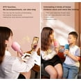 thumbnail image 6 of Wireless Karaoke Microphone for Kids Adults, Portable Handheld Mic Speaker, No Need External Speakers, Anytime - Anywhere Sing (Pink), 6 of 8